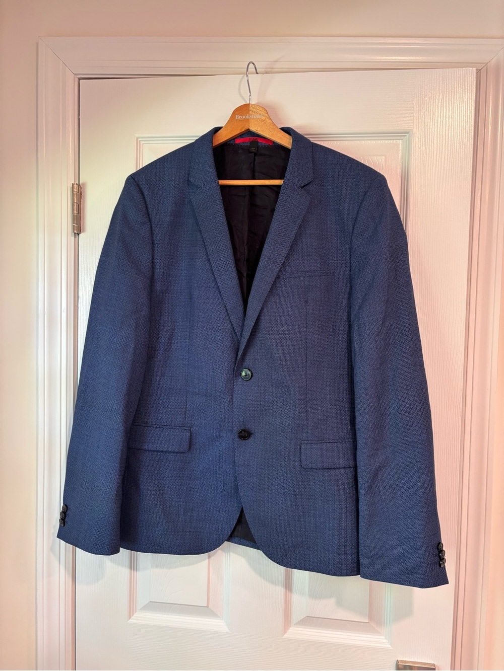 Hugo Boss men's wool navy jacket size 40R